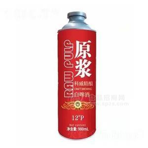 原浆科威精酿白啤酒12°P980ml
