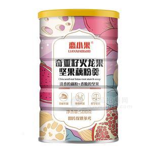 戀小果奇亞籽火龍果堅果藕粉羹沖調(diào)食品招商500g