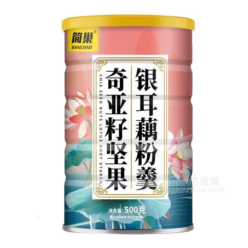 簡巢奇亞籽堅果銀耳藕粉羹500g