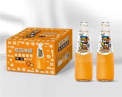 炫気冰峰汽水橙味味气泡水实物图招商325ml
