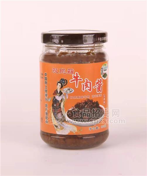 双孢菇牛肉酱