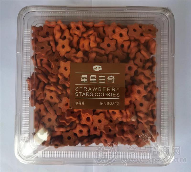 星星曲奇草莓味330g