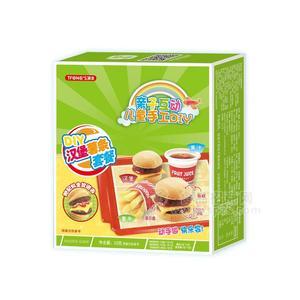 汉堡薯条套餐儿童亲子互动儿童手工diy