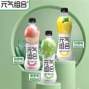 元?dú)饨M合系列氣泡蘇打水白桃葡萄檸檬口味飲料招商