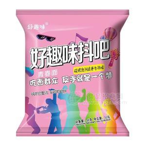 好趣味抖吧碳烤澳洲战斧牛排味方便面55g