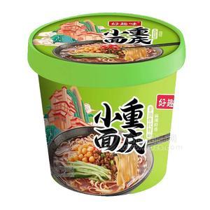 好趣味重慶小面非油炸代餐面方便食品103g