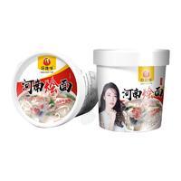 好趣味非油炸河南烩面香辣牛肉味桶装