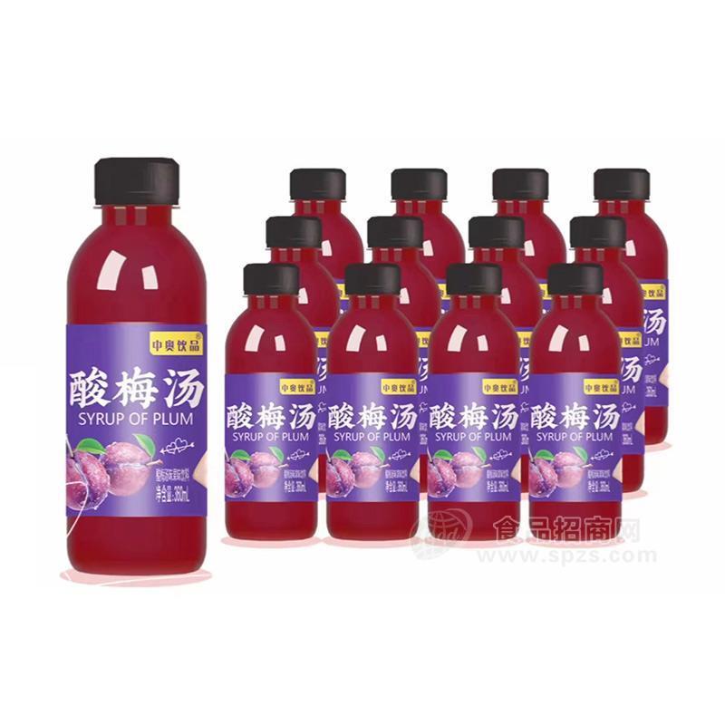 中奥饮品酸梅汤果味饮料360ml