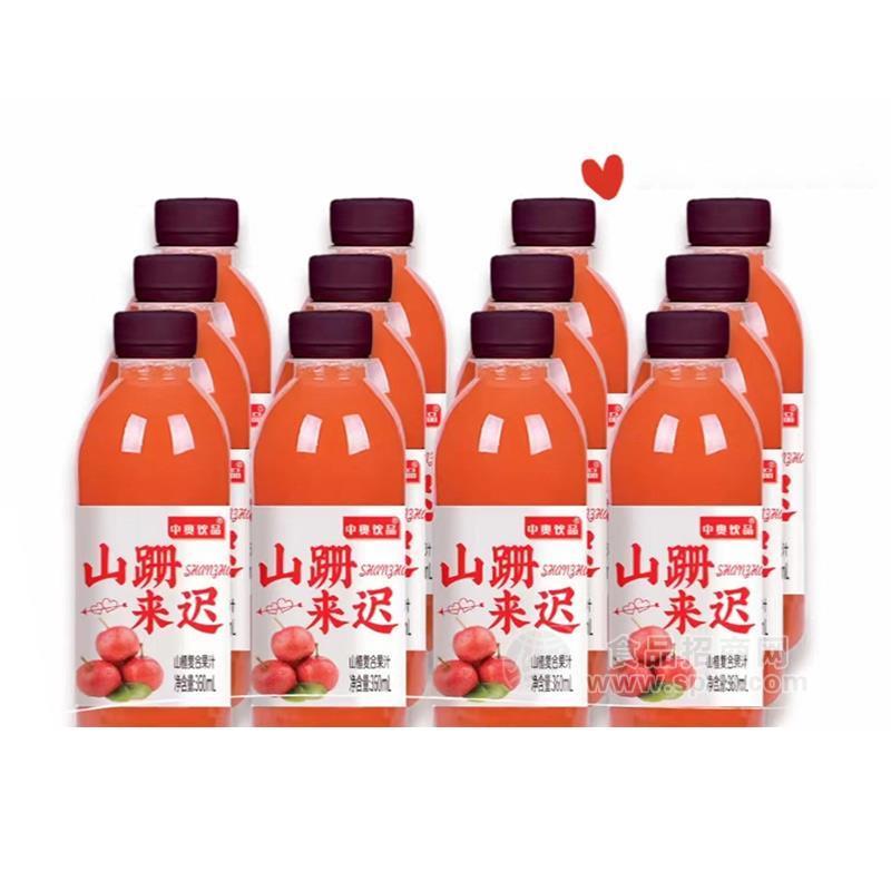 中奥饮品山跚来迟山楂复合果汁饮料360ml