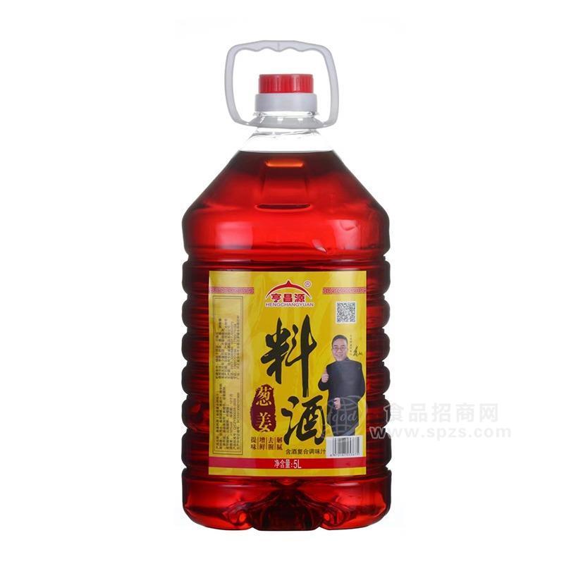 亨昌源牌5升葱姜料酒（复合调味汁）