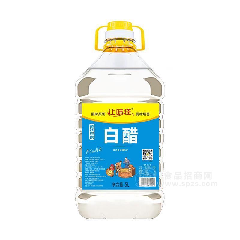 讓味佳白醋餐飲調(diào)味品桶裝5L