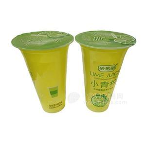 米兄弟小青柠复合果汁饮品杯装400mlx24杯