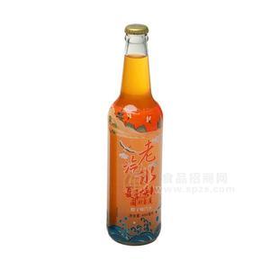 峙嵋山橙子味老汽水玻璃瓶裝碳酸飲料480ml