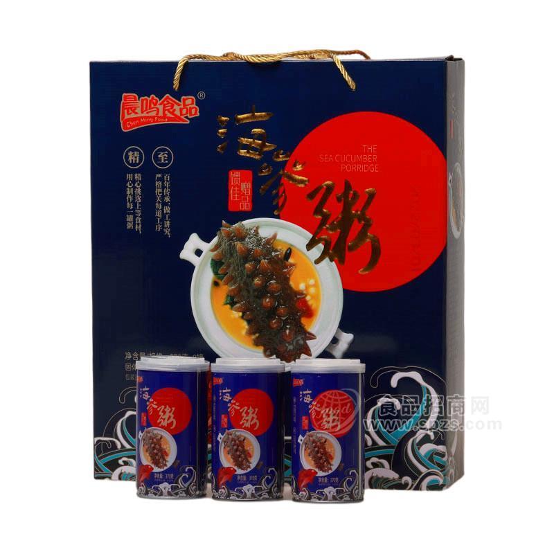 ·晨鸣食品海参粥礼盒装方便粥方便食品（无任何添加剂） 