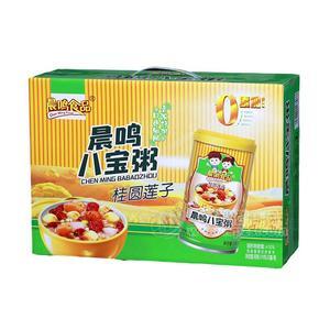 晨鳴食品八寶粥桂圓蓮子粥手提裝方便粥方便食品（無任何添加劑）