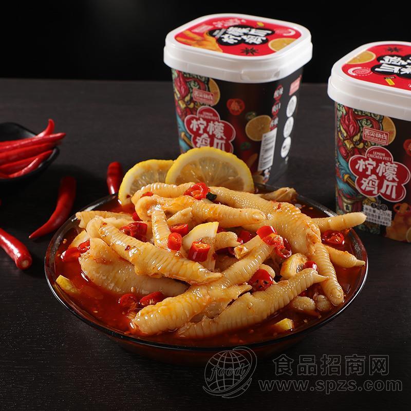 舌尖快线柠檬有骨鸡爪220g