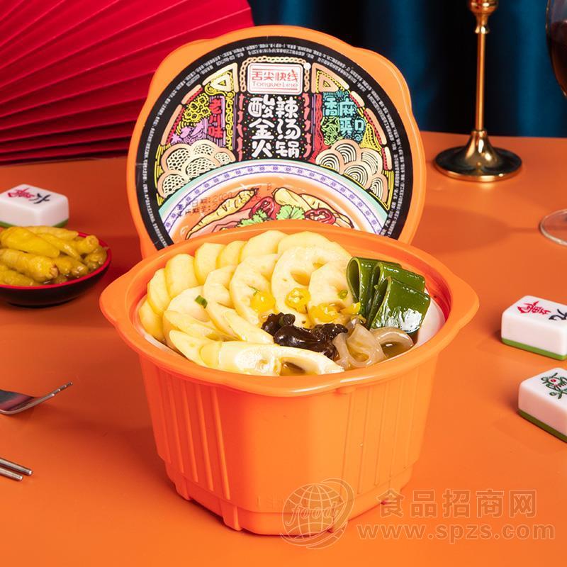 舌尖快线酸辣金汤火锅方便食品330g