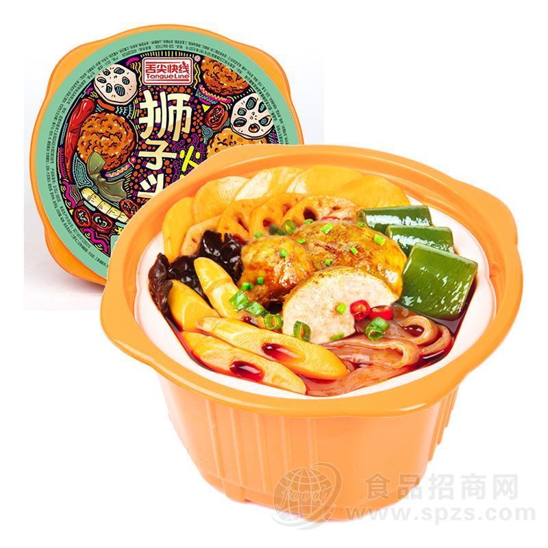 舌尖快线狮子头火锅方便火锅390g