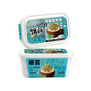 舌尖快線燒椒醬拌飯燒椒味沖泡米飯方便食品130g