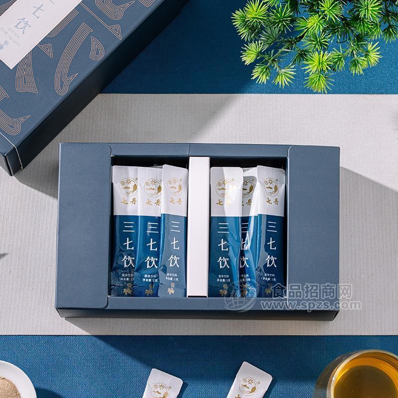七丹三七饮植物饮料招商盒装