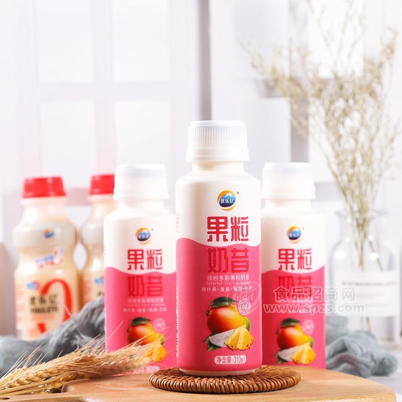 优乐亿果粒奶昔乳饮料310ml