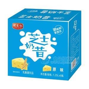 优乐亿原味乳酸菌饮品乳饮料1.25LX6瓶