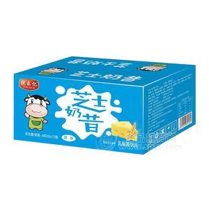 优乐亿原味芝士奶昔乳酸菌饮品乳饮料480mlx12瓶