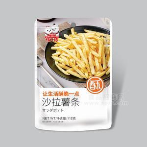 情人結(jié)沙拉薯?xiàng)l膨化食品招商112g