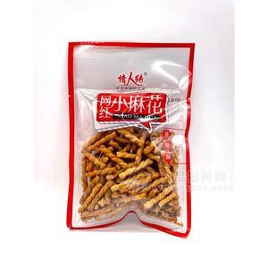 情人結(jié)網(wǎng)紅小麻花膨化食品招商130g