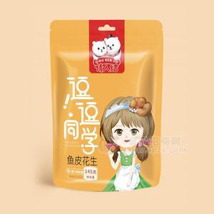 情人结香浓酥脆鱼皮花生炒货145g