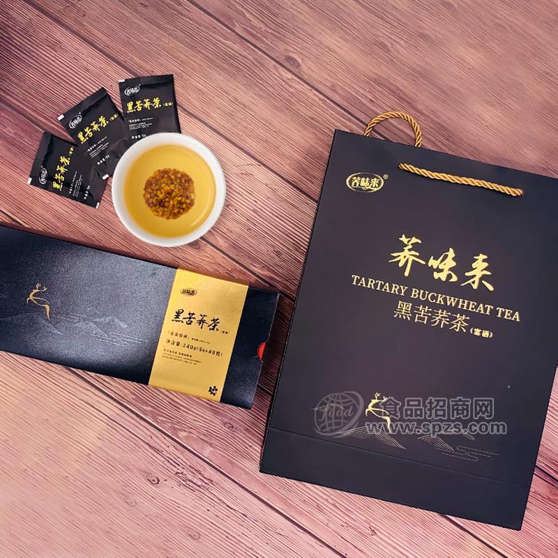 荞味来黑苦荞茶240g