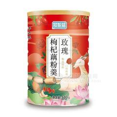 冠智益玫瑰枸杞藕粉羹冲调食品500g