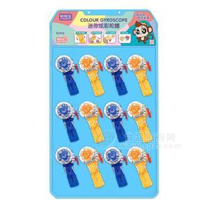 致奇宝迷你炫彩陀螺糖玩休闲食品