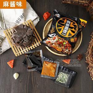 阿凡提麻醬味蕎麥面皮低脂方便食品袋裝招商110g