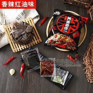 阿凡提香辣紅油味蕎麥面皮方便食品袋裝招商110g