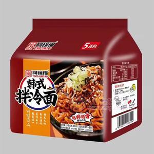 同碗福韩式拌冷面方便面5连包116gx5包