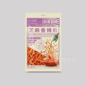 辣可曦曦芝麻香辣丝网红辣条休闲食品98g