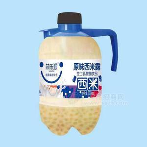 简乐派原味西米露芝士乳酸菌饮品乳饮料瓶装招商1314ml