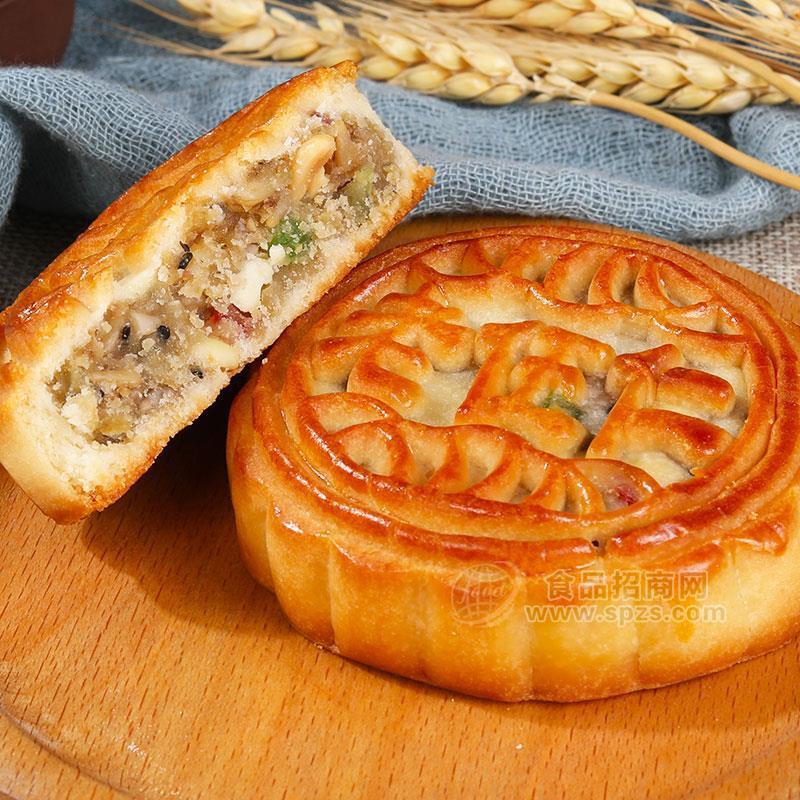 老伍仁香绵可口月饼 