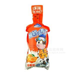 牛小叮甜橙味酸奶小布丁乳味飲品乳飲料100g