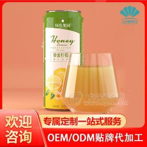 益生菌發(fā)酵果汁代加工 蜂蜜百香果罐裝果汁飲料貼牌定制OEM