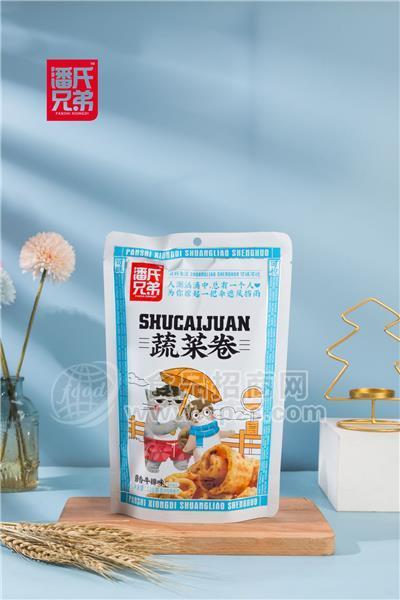 128克醬香牛排味蔬菜卷小食品