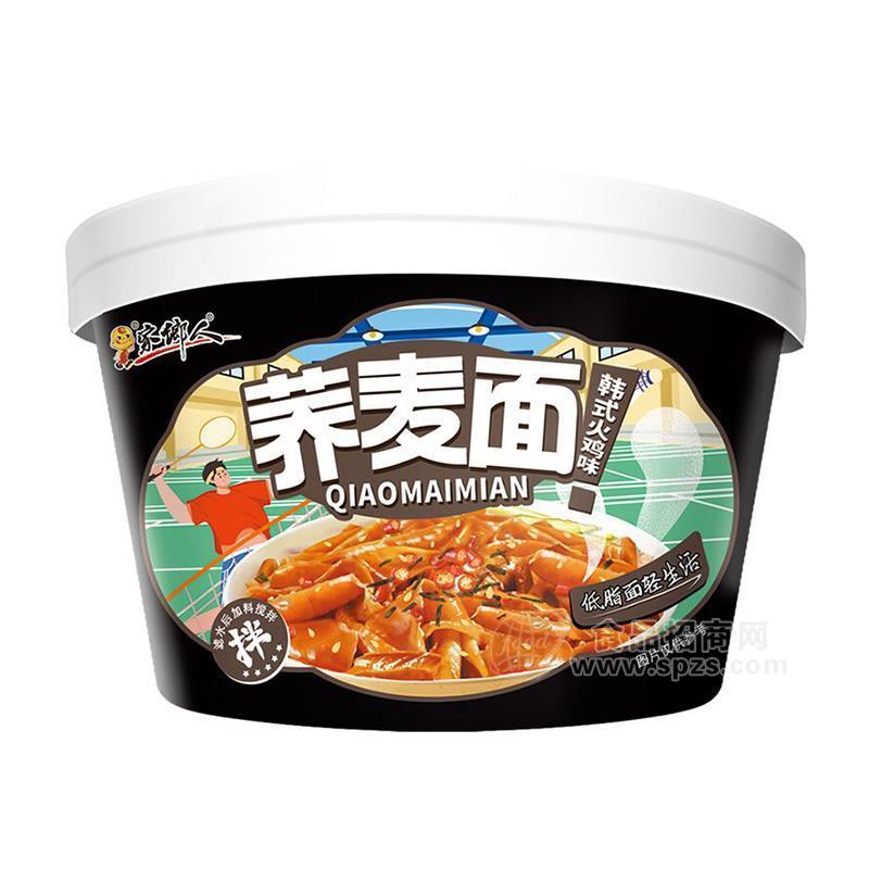 家鄉(xiāng)人韓式火雞味蕎麥面方便食品招商