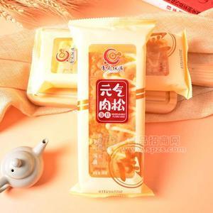 零点优选肉松味元气肉松蛋糕烘焙糕点80g