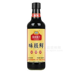皇家味极鲜酱汁调味品500m