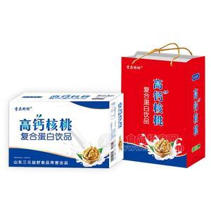 吉慶盼盼高鈣核桃露復(fù)合蛋白飲品核桃奶招商禮盒裝