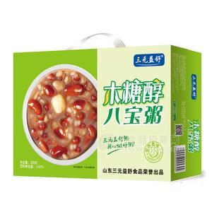 三元益舒木糖醇八宝粥方便食品招商箱装320g