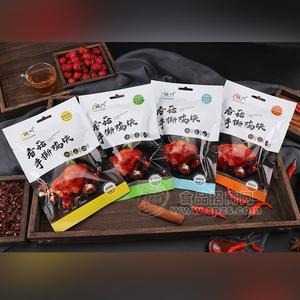 丽川香菇手撕鸡块，65g，精装，盐焗味/奥尔良味/黑鸭味/鲜辣味