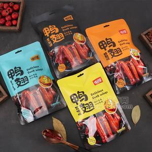 佐口香鸭翅，100g,精装，黑鸭味/糖醋味/盐焗味/奥尔良味