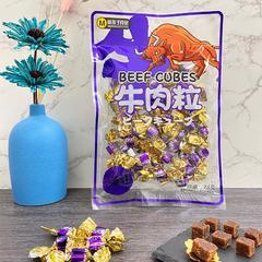 萌孩子沙嗲味牛肉粒肉干肉脯休闲零食75g